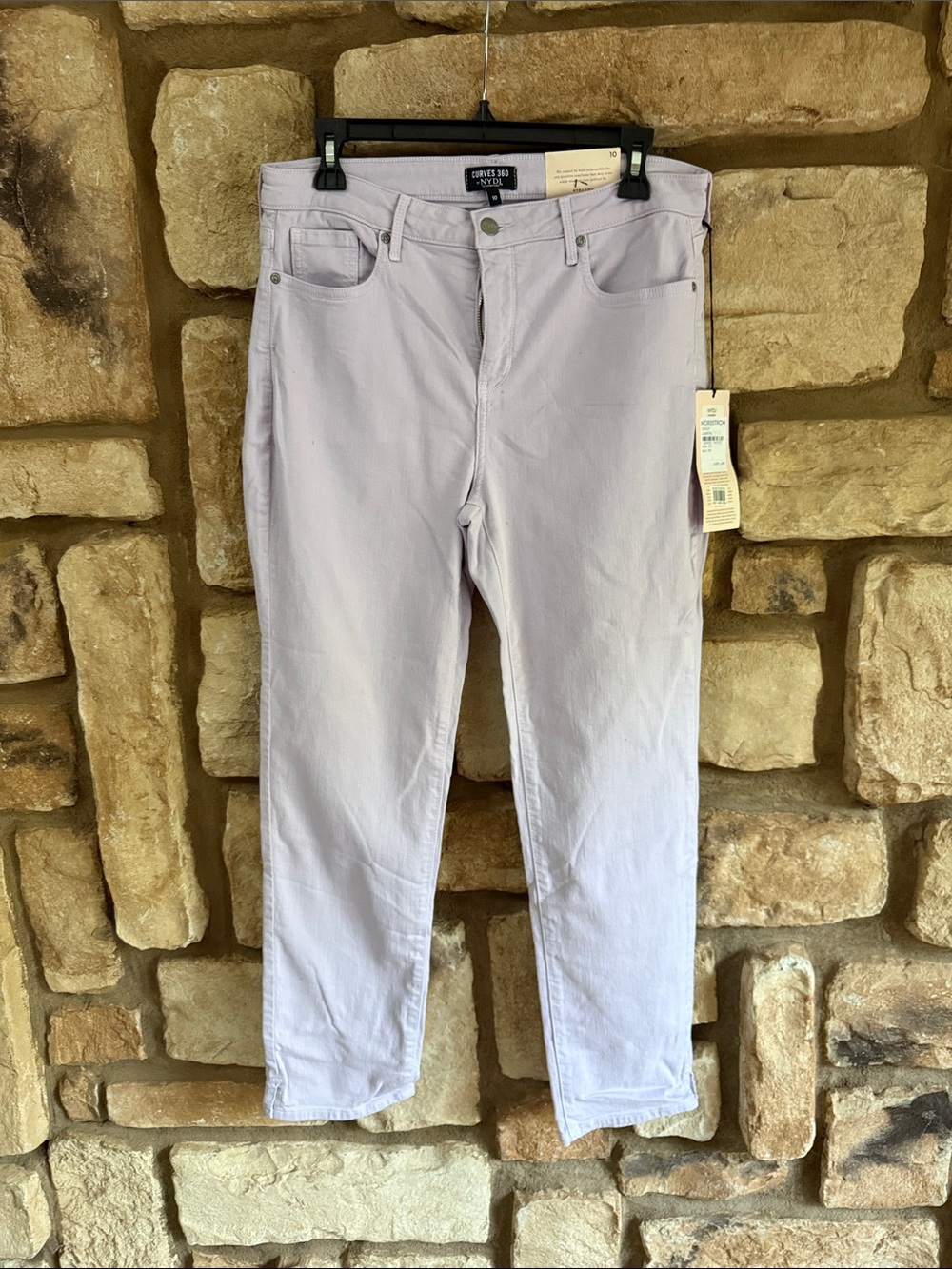 Curves 360 by nydj slim straight ankle jeans size 10 NWT